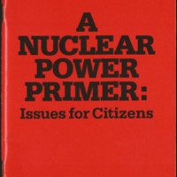 A Nuclear Power Primer: Issues for Citizens, cover