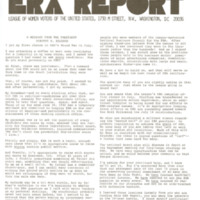 ERA Report (August 1982), p. 1